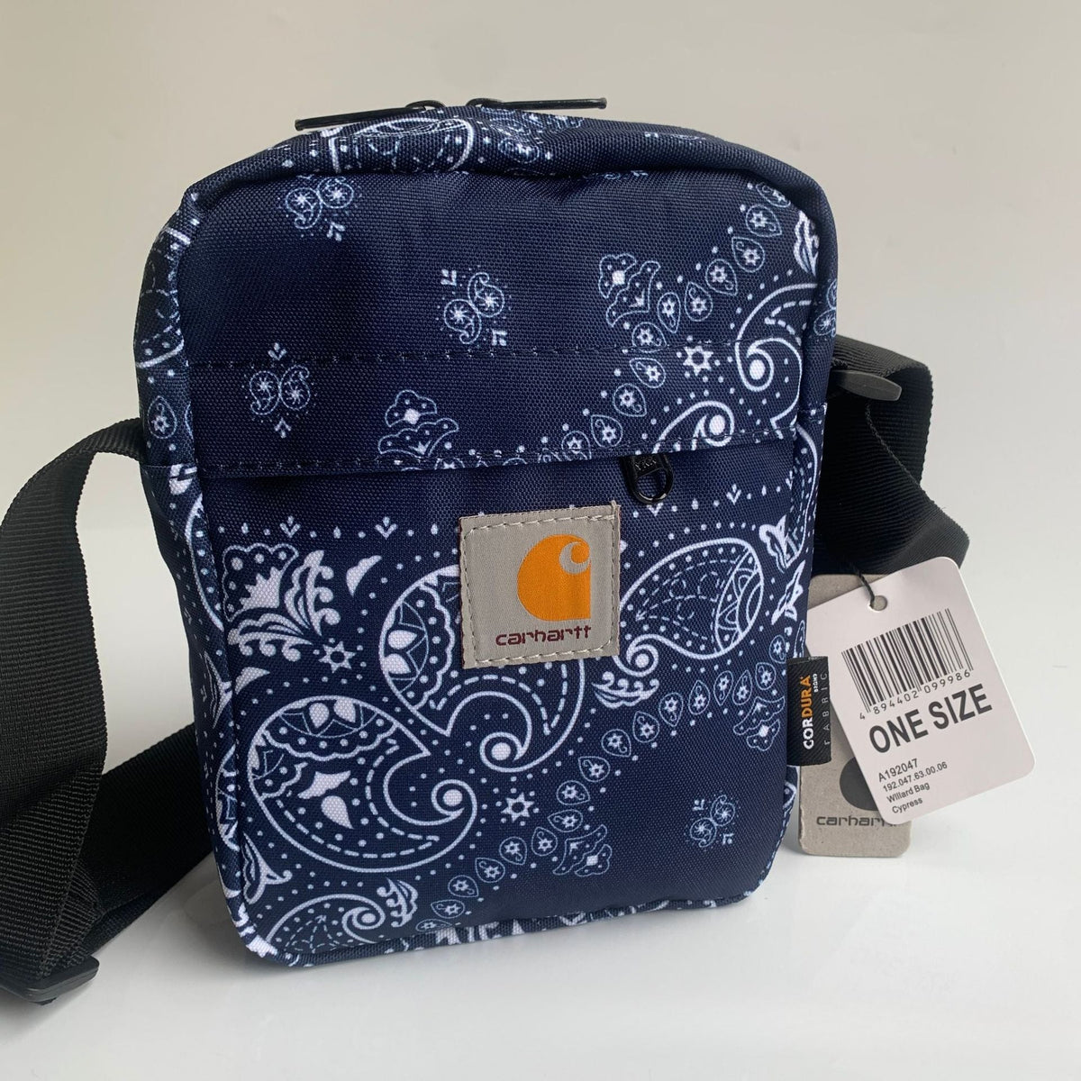 Mens Carhar Bag CARHAR WIP Baroque Cashew Flower Shoulder Crossbody Square Bag