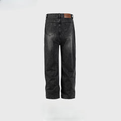 Men's Vintage Pants Men's Clothing Women's Washing Water Old Trousers Men's and Women's Jeans MIJKO