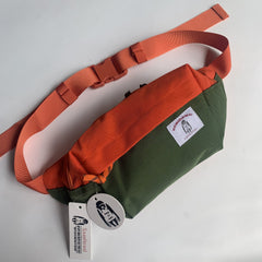 Mens Casual Bags Color Matching Waist Pack Breast Pack