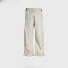 Men's Vintage Pants Multi-Pocket Men's and Women's High Street Straight Casual Pants MIJKO